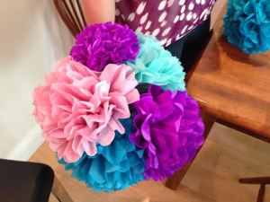 Tissue Paper Bouquet